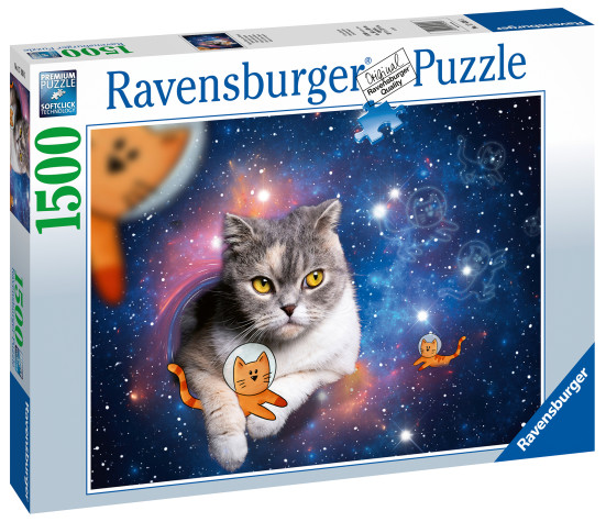 Ravensburger Puzzle 1500 Pc Space cats