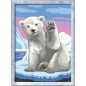 Ravensburger Paint by Numbers Polarbear Greeting