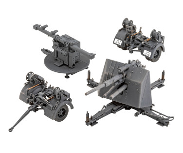 Revell liimitav mudel 8,8 cm Flak 37 + Sd.Anh.202 1:72