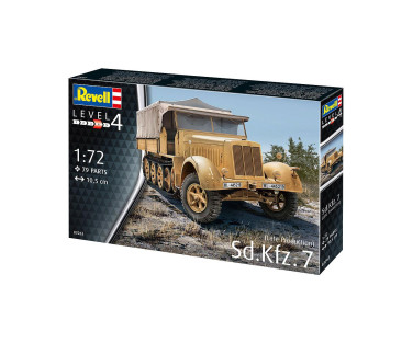 Revell Plastic Model Sd.Kfz. 7 1:72