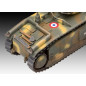 Revell Plastic Model Char. B.1 bis & Renault FT.17 1:76