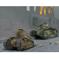 Revell Plastic Model Char. B.1 bis & Renault FT.17 1:76