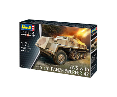 Revell Plastic Model 15 cm Panzerwerfer 42 auf sWS 1:72