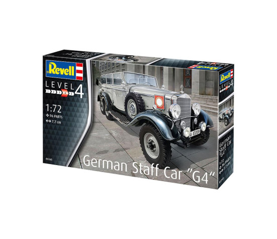 Revell Plastic Model German Staff Car "G4" 1:72