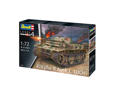 Revell Plastic Model PzKpfw II Ausf.L LUCHS (Sd.Kfz.123) 1:72