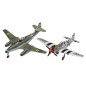 Revell Võitluskomplekt Messerschmitt Me262 & P-51B Mustang 1:72