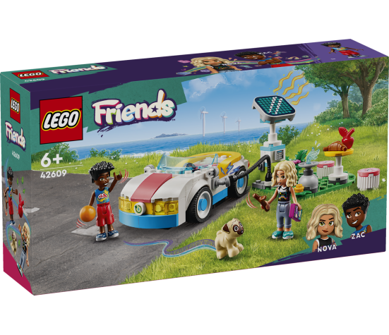 LEGO Friends Elektriauto ja laadur