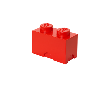 LEGO Storage Brick 2 Red