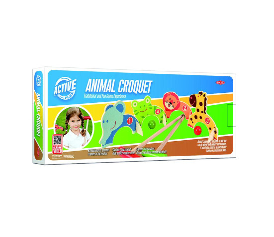 Tactic Wooden Animal Croquet