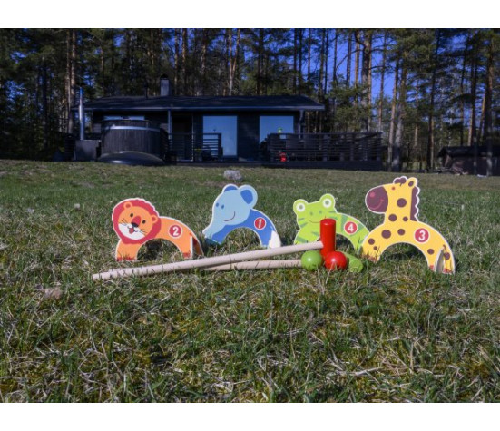 Tactic Wooden Animal Croquet