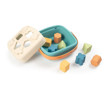 Smoby Green Shape Sorter Basket