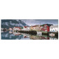 Dino Panoramic Puzzle 2000 pc Fishing Village