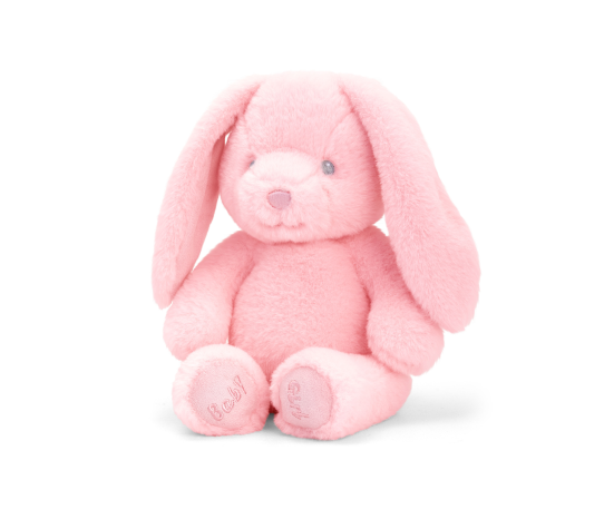 Keel Toys Eco beebi jänes tüdruk roosa 25 cm