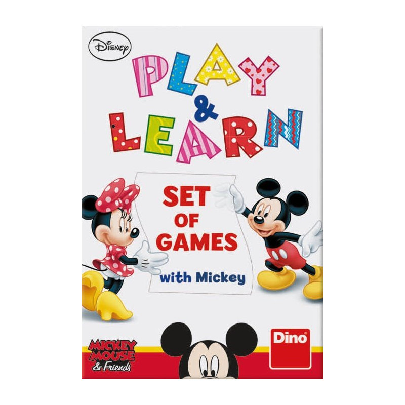 Dino Board Game Play and Learn with Mickey