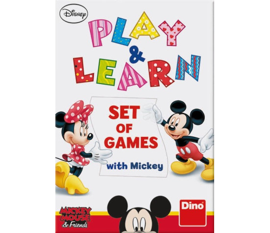 Dino Board Game Play and Learn with Mickey