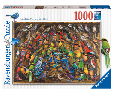 Ravensburger pusle 1000 tk Üleval kõrgel