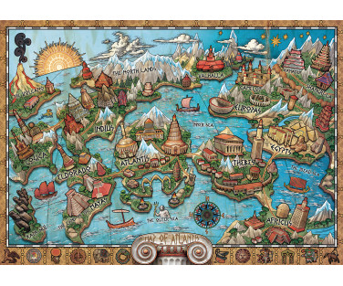 Ravensburger Puzzle 1000 pc Atlantis