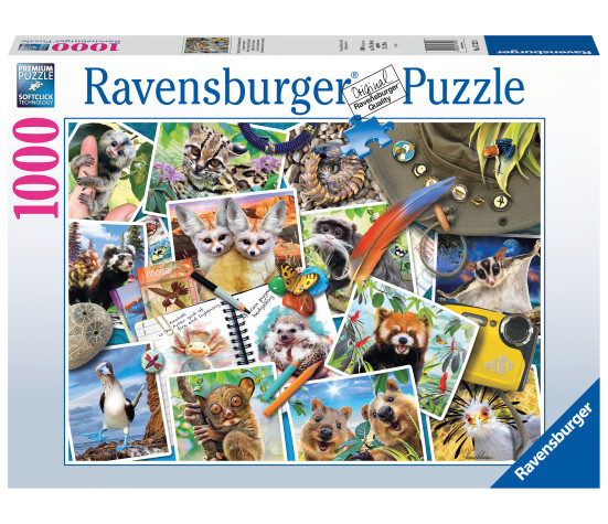 Ravensburger pusle 1000 tk Reisija pildialbum