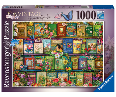 Ravensburger Puzzle 1000 pc Old-Fashioned Garden Manuals