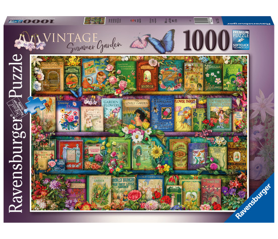 Ravensburger Puzzle 1000 pc Old-Fashioned Garden Manuals