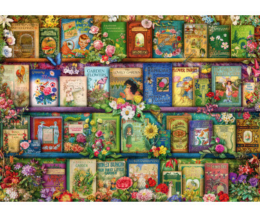 Ravensburger Puzzle 1000 pc Old-Fashioned Garden Manuals