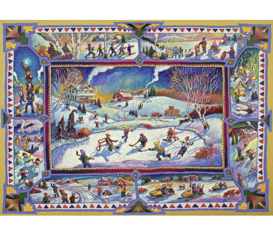 Ravensburger Puzzle 1000 pc Canadian Winter