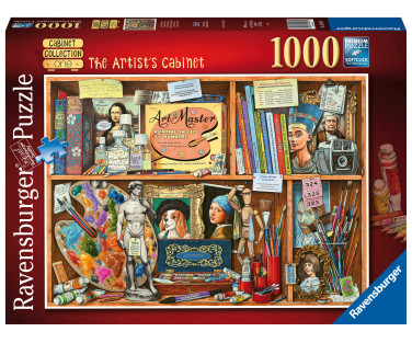 Ravensburger puzzle 1000 pc The Artist's Office