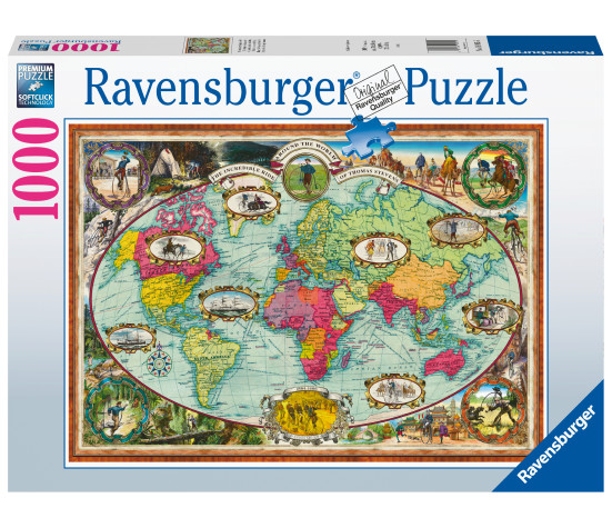 Ravensburger Puzzle 1000 pc World Map