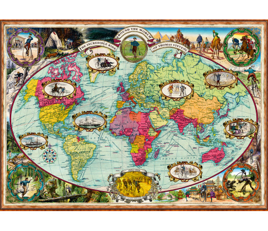 Ravensburger Puzzle 1000 pc World Map