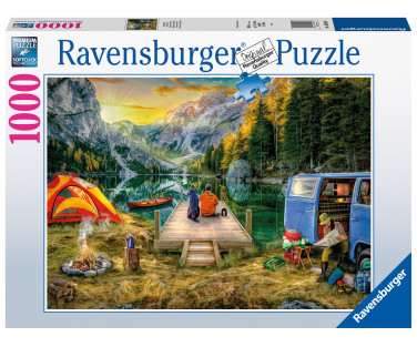 Ravensburger Puzzle 1000 pc Camping Vacation