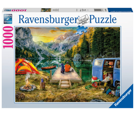 Ravensburger pusle 1000 tk Kämpingu puhkus