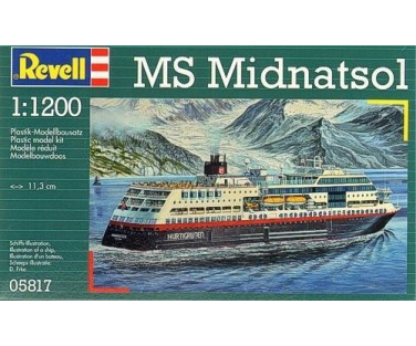 Revell Plastic Model MS Midnatsol 1:1200