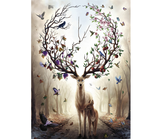 Ravensburger Puzzle 1000 pc Fabulous Deer