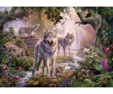 Ravensburger Puzzle 1000 pc Wolves