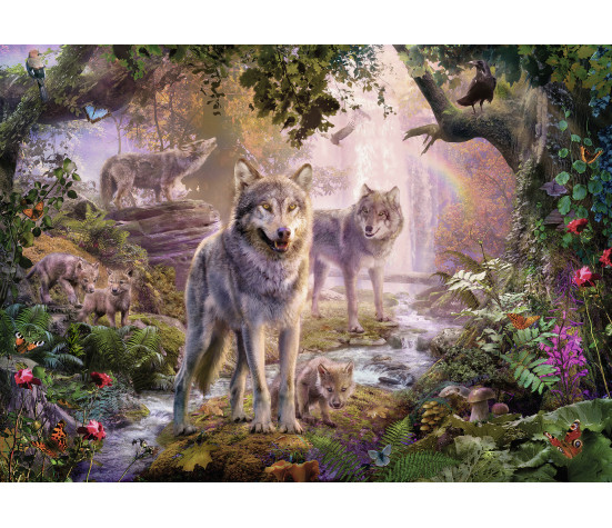 Ravensburger Puzzle 1000 pc Wolves