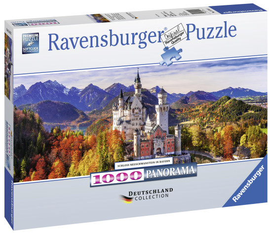 Ravensburger Panorama Puzzle 1000 pc Neuschwantstein Castle