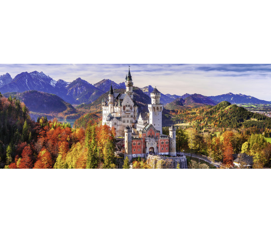 Ravensburger Panorama Puzzle 1000 pc Neuschwantstein Castle