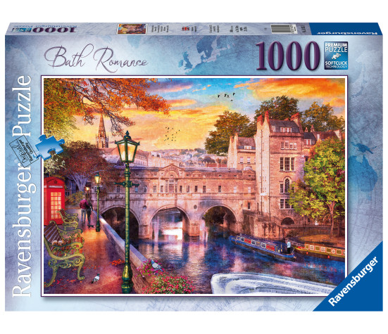 Ravensburger pusle 1000 tk Romantika Bath