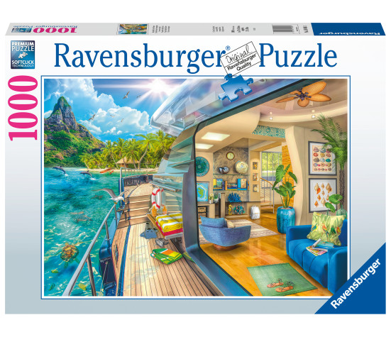 Ravensburger Puzzle 1000 pc Drive to a Tropical Island