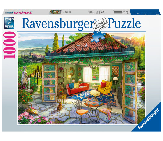 Ravensburger pusle 1000 tk Toskaana Oaas