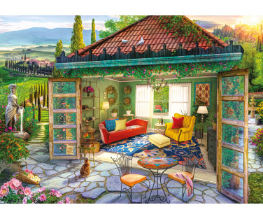 Ravensburger Puzzle 1000 pc Tuscany Oasis