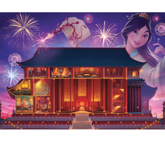 Ravensburger puzzle 1000 Pc Mulan's Castle