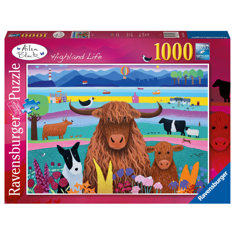 Ravensburger pusle 1000 tk Maaliline elu