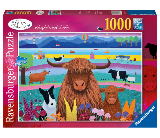 Ravensburger pusle 1000 tk Maaliline elu