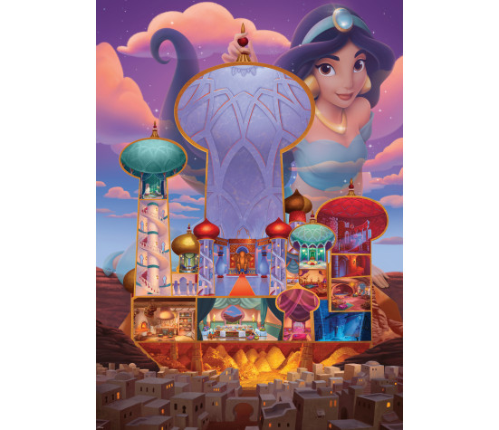 Ravensburger Puzzle 1000 Pc Jasmine Castle