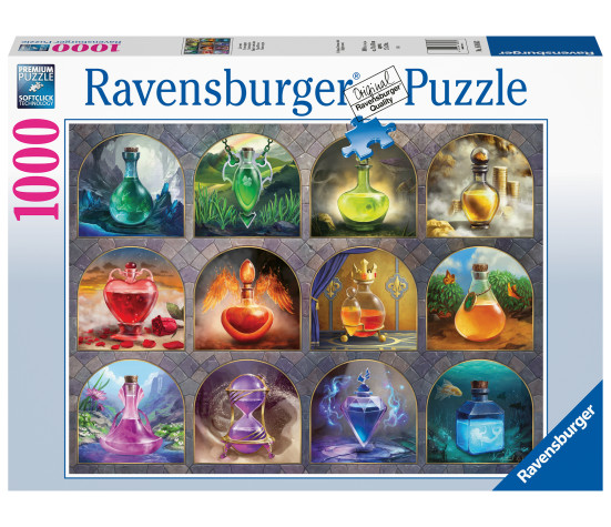 Ravensburger pusle 1000 tk Maagilised anumad