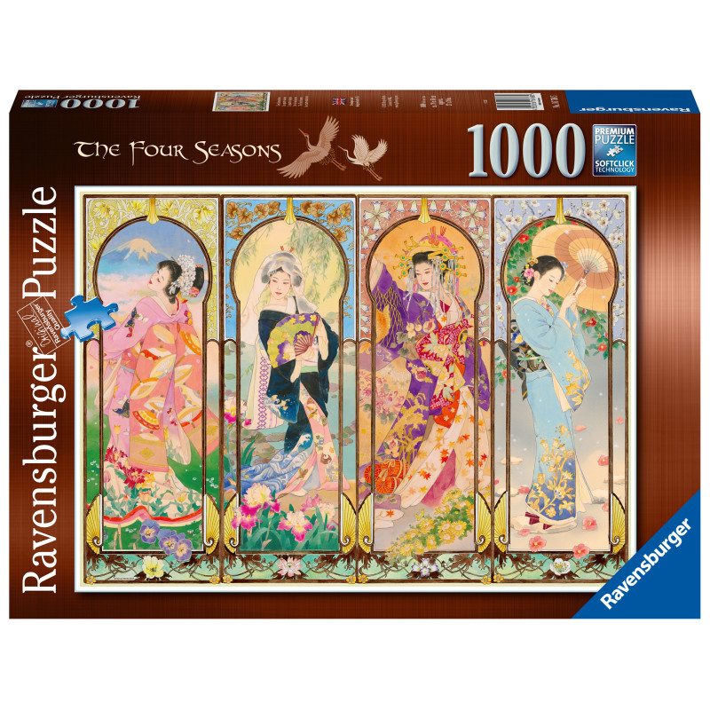 Ravensburger pusle 1000 tk 4 aastaaega