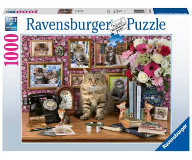 Ravensburger Puzzle 1000 pc My Cute Kitty