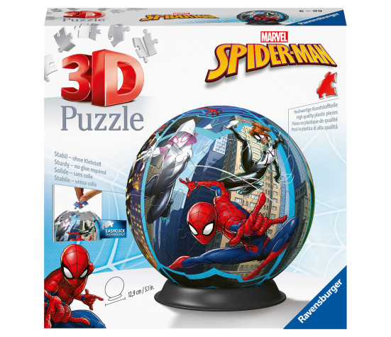 Ravensburger 3D Puzzle Ball 72 pc Spiderman