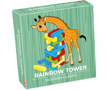 TACTIC Game Trendy Rainbow Tower